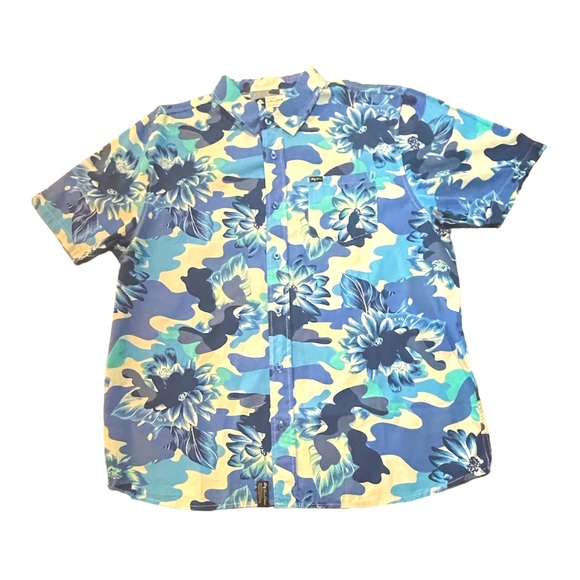 NWT LRG CAMO TRIBE WOVEN SHIRT - Picture 4 of 6